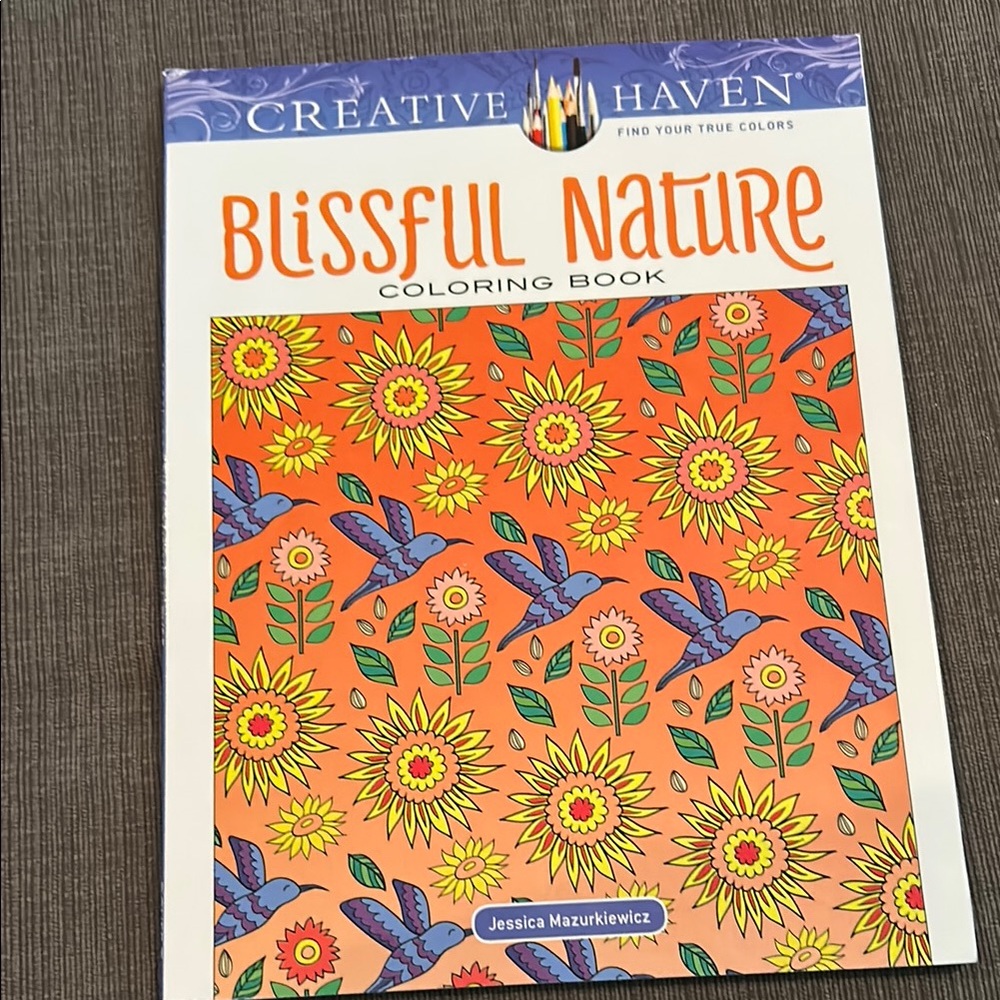 Creative Haven BLISSFUL NATURE Coloring Book
